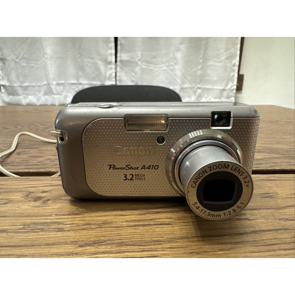 Canon PowerShot A410 3.2mp Digital Camera Tested And Works